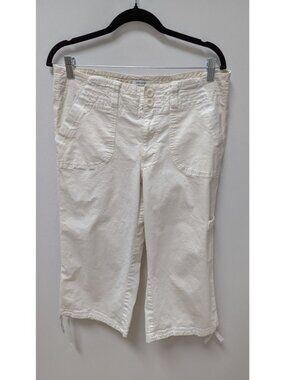 Dockers Ivory "Favorite Fit" Cargo Capri Pants